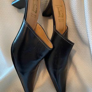 Luca Grossi hand made Italian leather women's heels